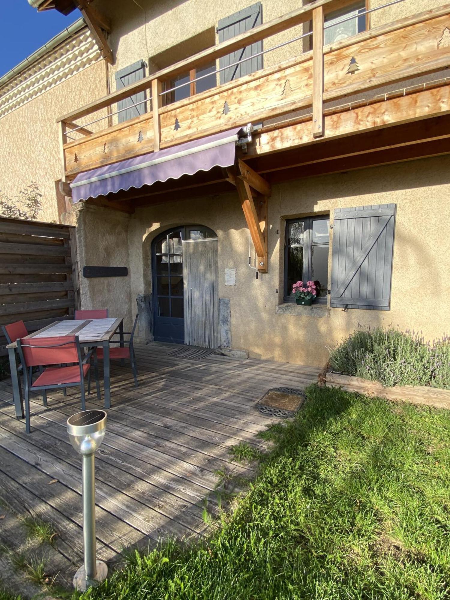 Ferienwohnung La Rose Des Vents Saint-Bonnet-en-Champsaur Exterior foto